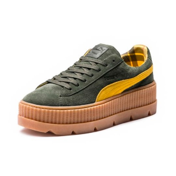 fenty platform sneakers